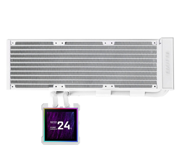 Lian Li HydroShift II LCD-S 360N RGB LCD Fanless White 360mm - 1486800 - zdjęcie 2
